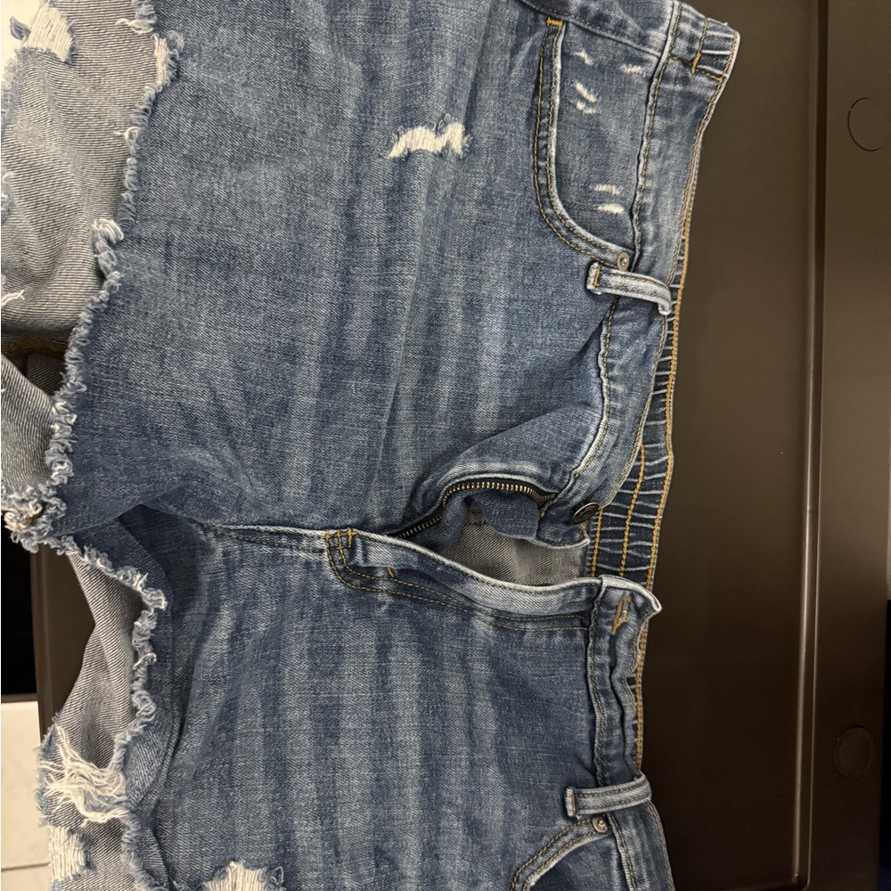 Blue Denim Shorts Aerie XL